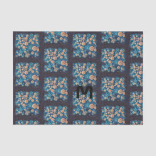 Space Mimosa Golden Nebula Blossom Tissue Paper