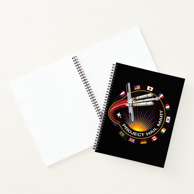 Space Mission Patch Notebook (Inside)