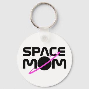 SPACE MOM KEY RING