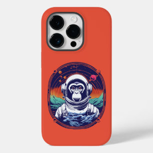 Space Monkey Astronaut Case-Mate iPhone 14 Pro Case