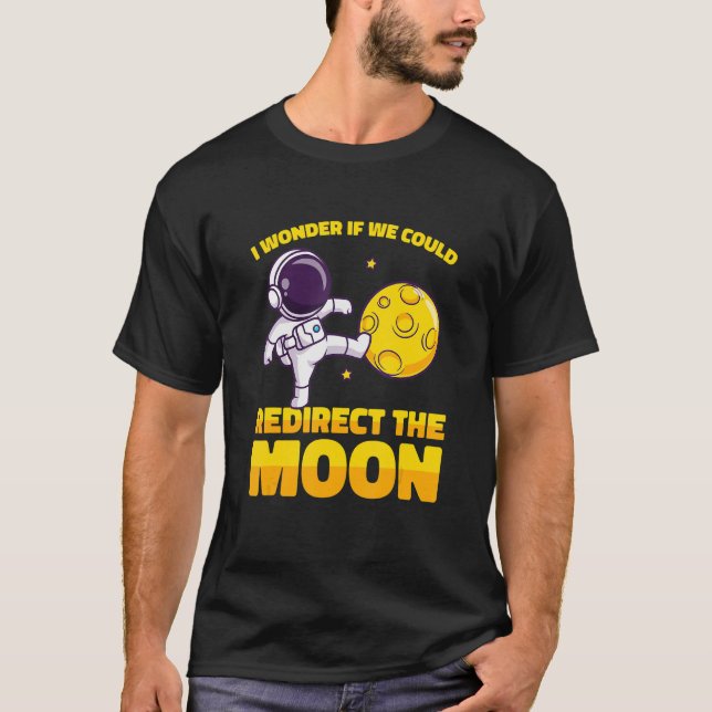 Space Moon Galaxy - Solar System Planets Astroid R T-Shirt (Front)