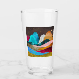 Space Mountains Glass