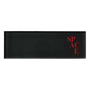 Space Name Tag