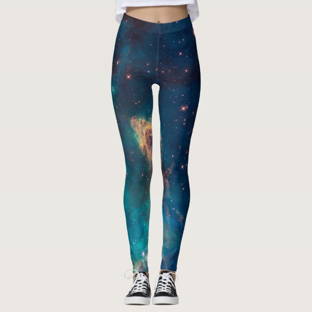 Space Nebula Leggings (Front)