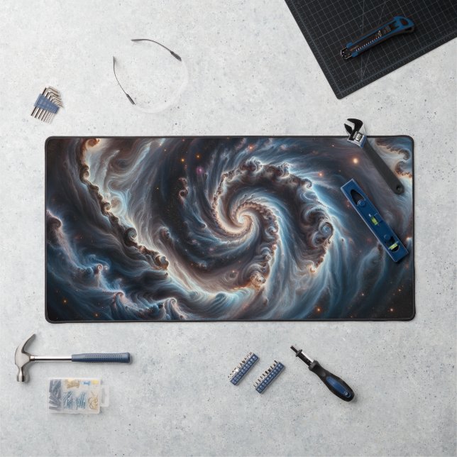 Space Nebulae Desk Mat (Workstation)