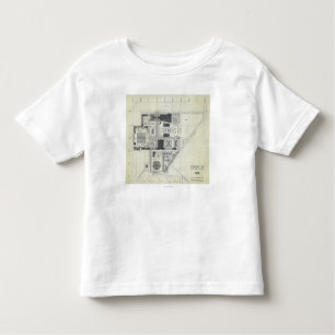 Space Needle Aerial Concept Drawing Toddler T-Shirt