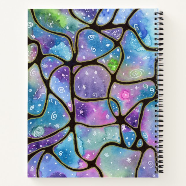 Space Neurographic Bullet Journal (Back)