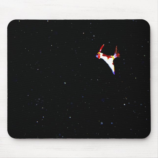 Space Nudibranch Mousepad (Front)