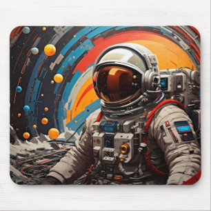 Space Odyssey - Astronaut Mouse Pad