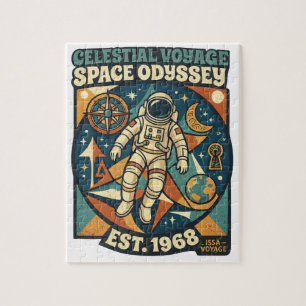 Space Odyssey – Cosmic Adventure for Space Lovers Jigsaw Puzzle