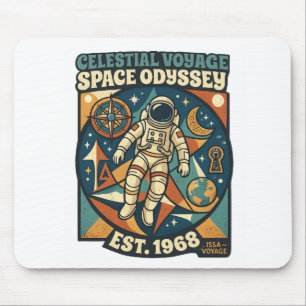 Space Odyssey – Cosmic Adventure for Space Lovers Mouse Pad