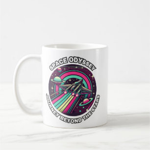 Space Odyssey: Journey Beyond the Stars Space Odys Coffee Mug