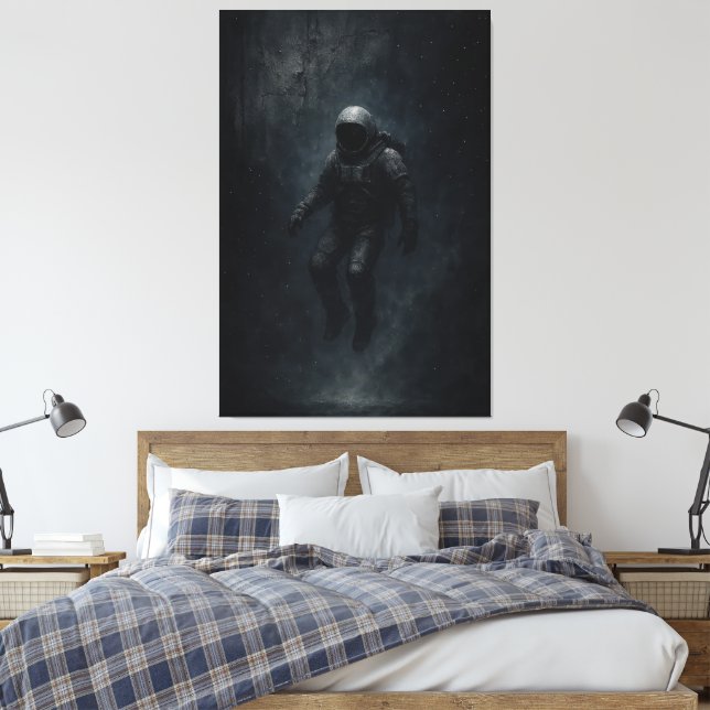 space of death  canvas print (Insitu(Bedroom))