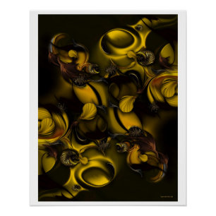 "Space of Life", Glossy Poster