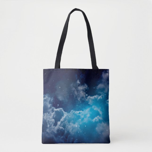 Space of night sky with cloud and starssky,night,b tote bag (Front)