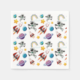 Space Paper Napkins, Galaxy Party Supplies Napkin