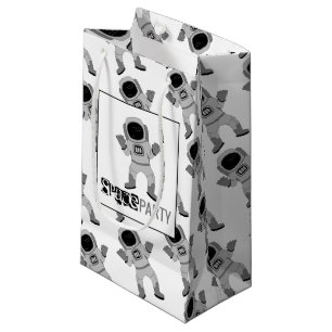 Space Party Astronaut, Birthday Small Gift Bag