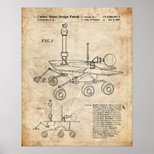 Space Patent Poster