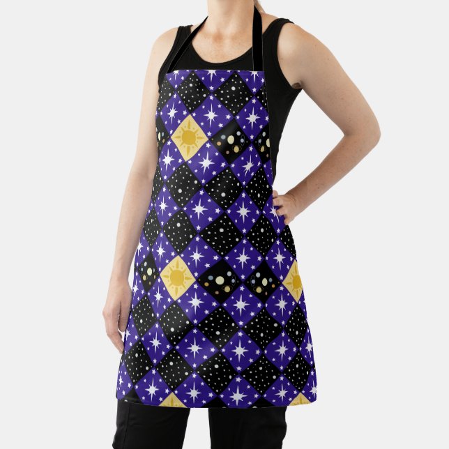 Space Pattern Apron (Insitu)