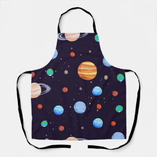 Space pattern apron
