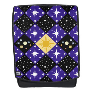 Space Pattern Backpack