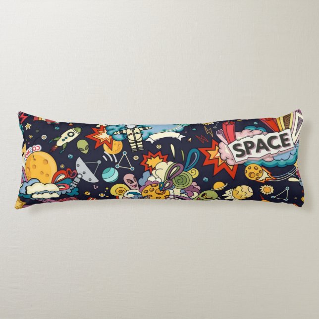 Space pattern body cushion (Front)