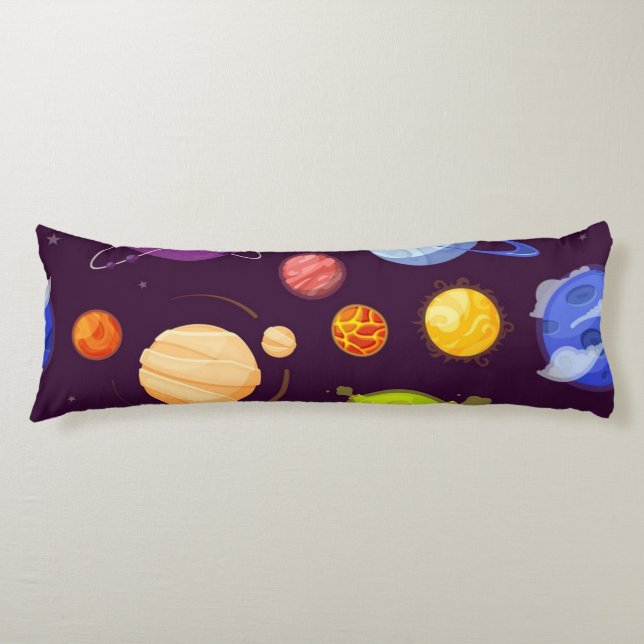Space pattern body cushion (Front)