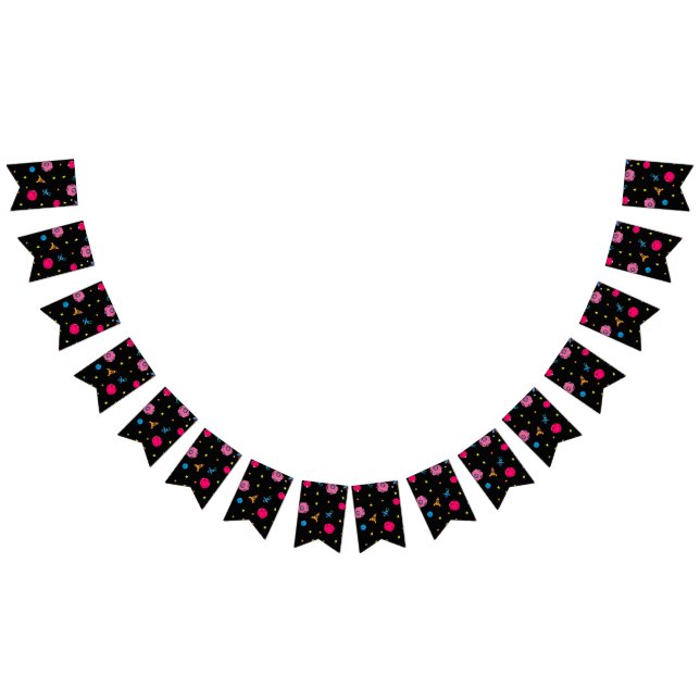 Space pattern bunting  (All)