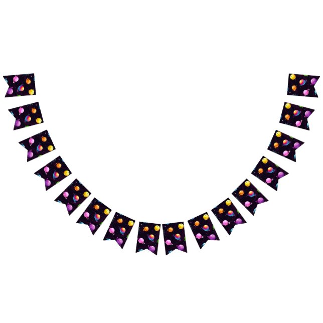Space pattern bunting  (All)