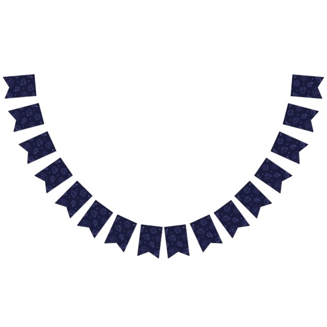 Space pattern bunting  (All)