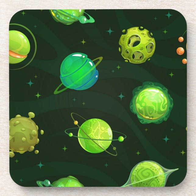 Space pattern coaster (Front)