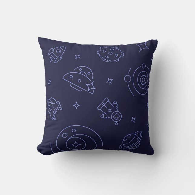 Space pattern cushion (Front)