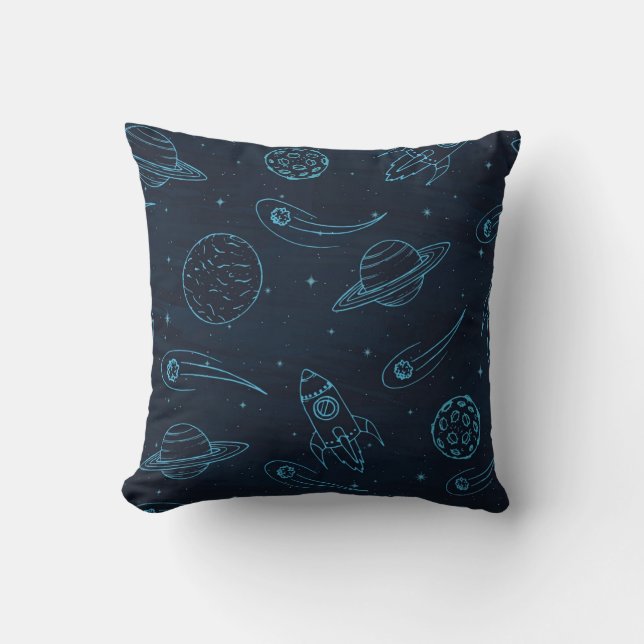 Space pattern cushion (Front)