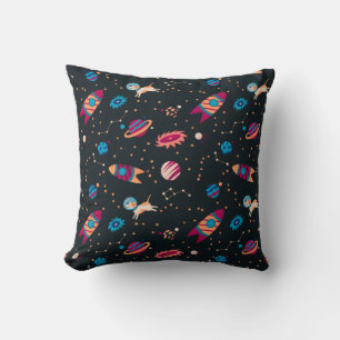 Space Pattern Dogs Cushion