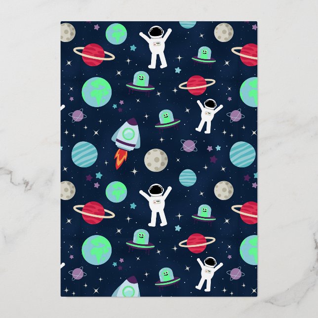 Space Pattern illustration (Front)