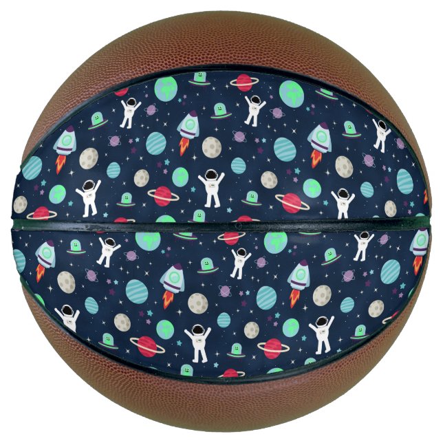 Space Pattern illustration Basketball (Front)
