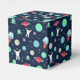 Space Pattern illustration Favour Box