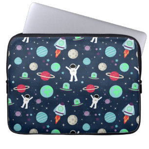 Space Pattern illustration Laptop Sleeve