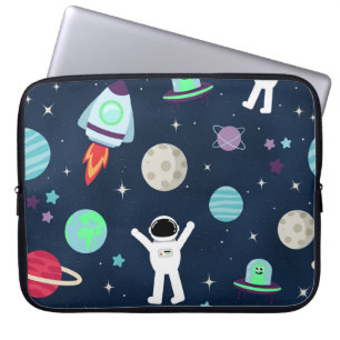 Space Pattern illustration Laptop Sleeve