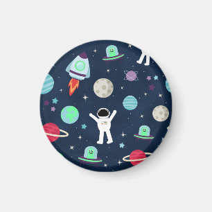 Space Pattern illustration Magnet