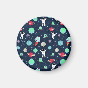 Space Pattern illustration Magnet