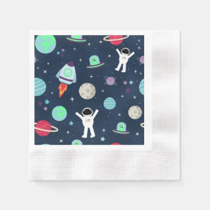 Space Pattern illustration Napkin