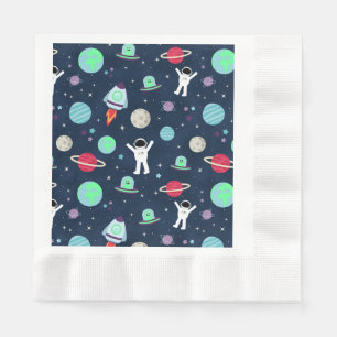 Space Pattern illustration Napkin