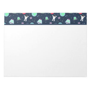 Space Pattern illustration Notepad