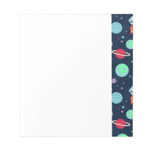Space Pattern illustration Notepad