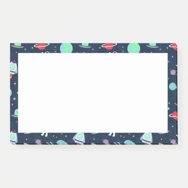 Space Pattern illustration Post-it Notes (Front)