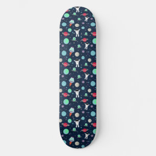Space Pattern illustration Skateboard
