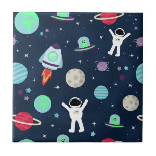 Space Pattern illustration Tile