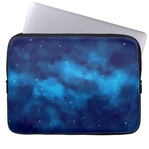 Space pattern laptop sleeve