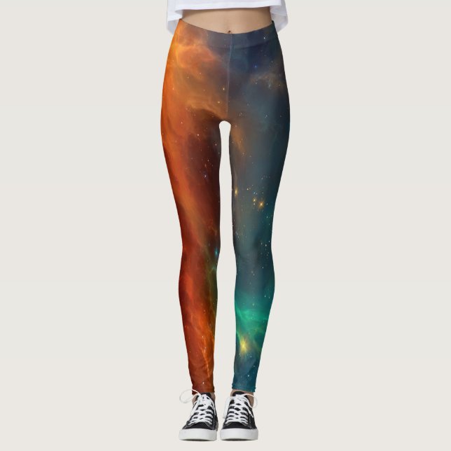 Space pattern leggings (Front)